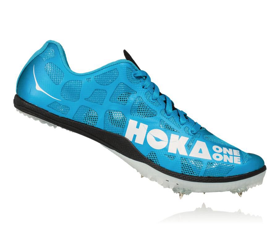 Hoka One One Spikes Dame - Rocket X - Blå/Hvide - 958207TNW